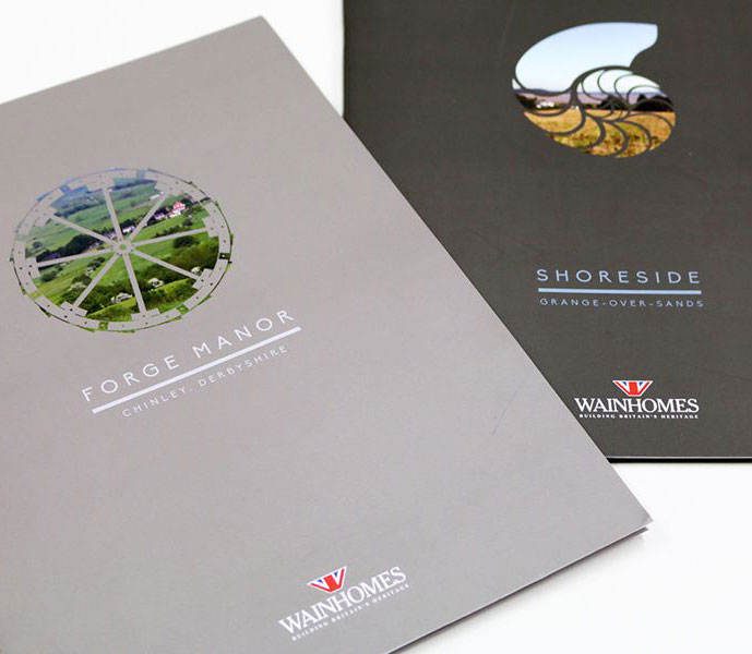 Wainhomes brochure design