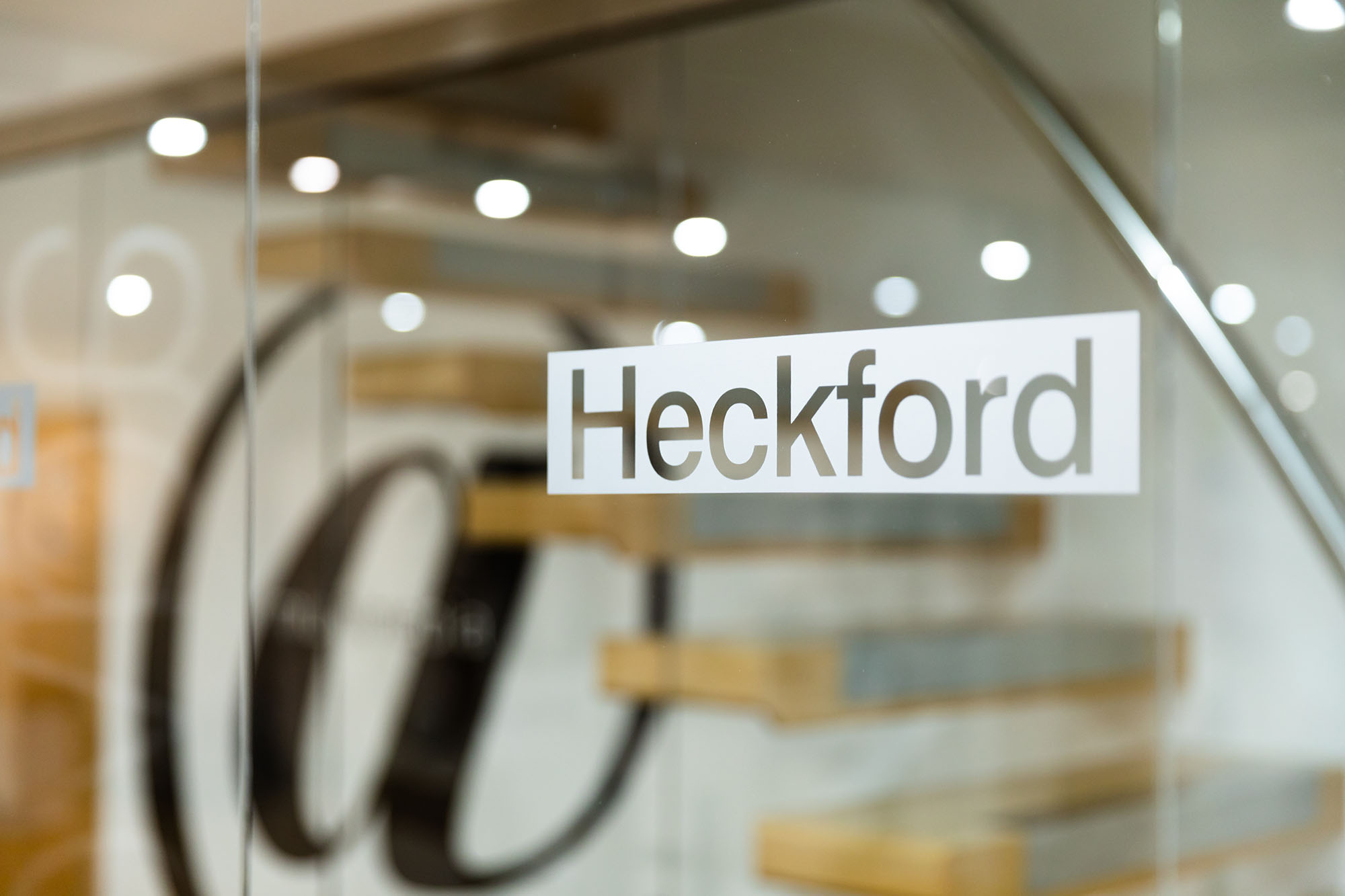 Heckford window graphic