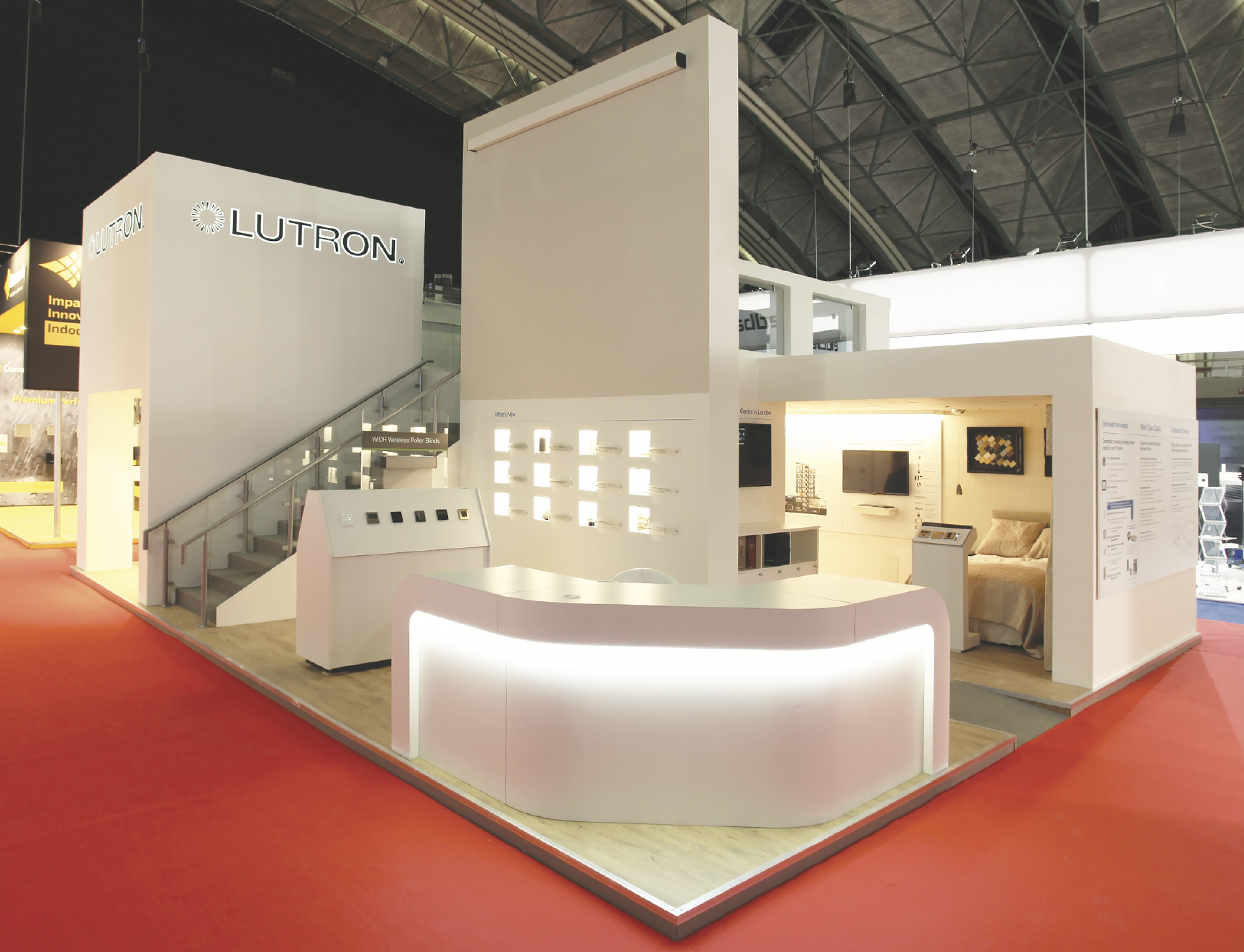 Lutron exhibition stand