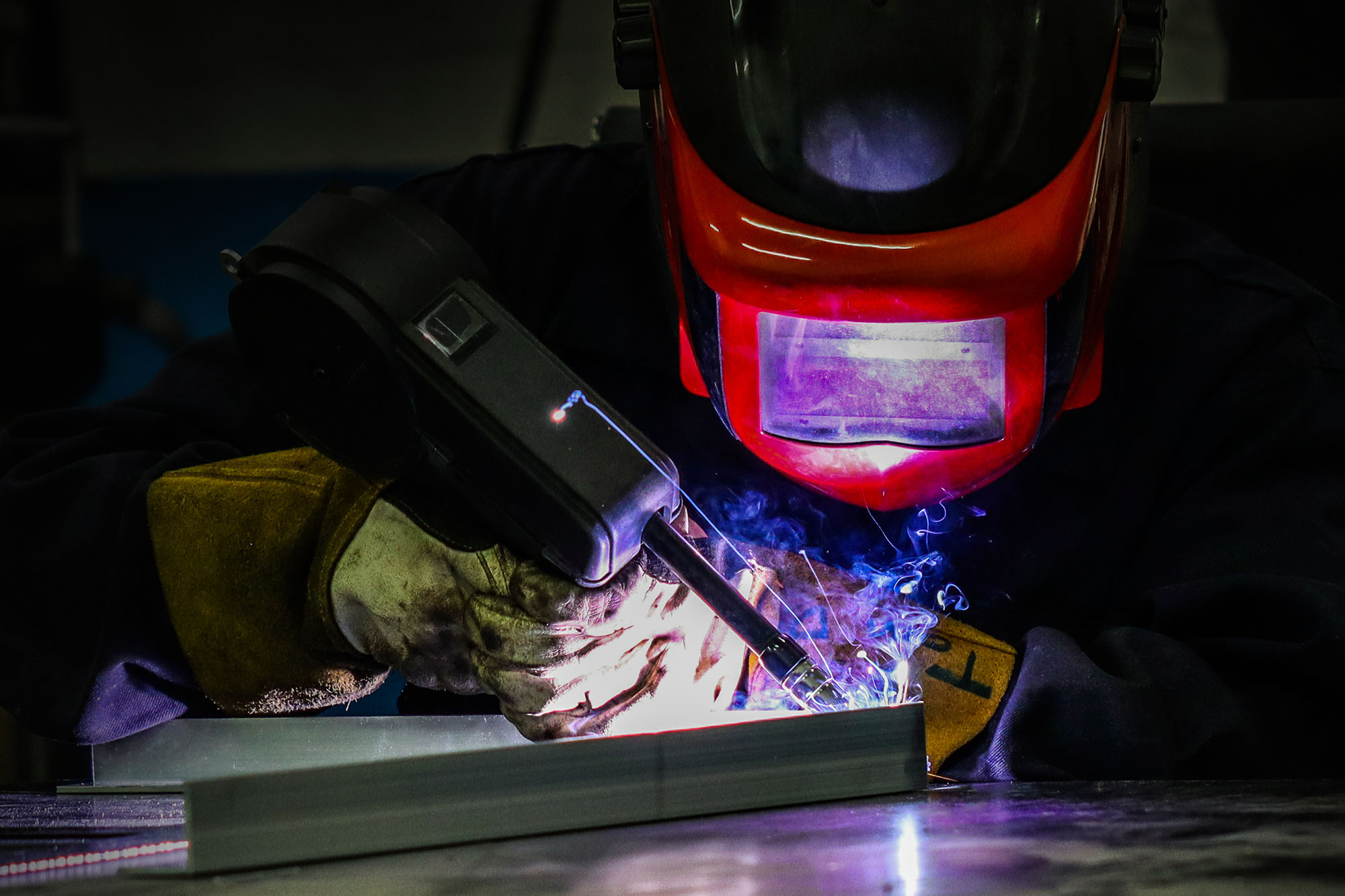 Signage fabrication welding