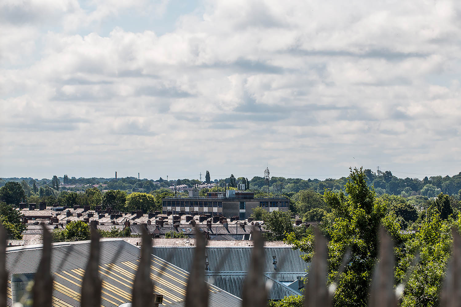 Preston skyline from Heckford