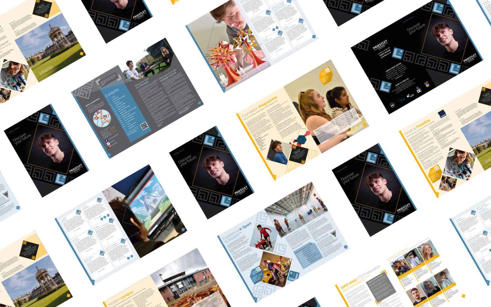 College prospectus design
