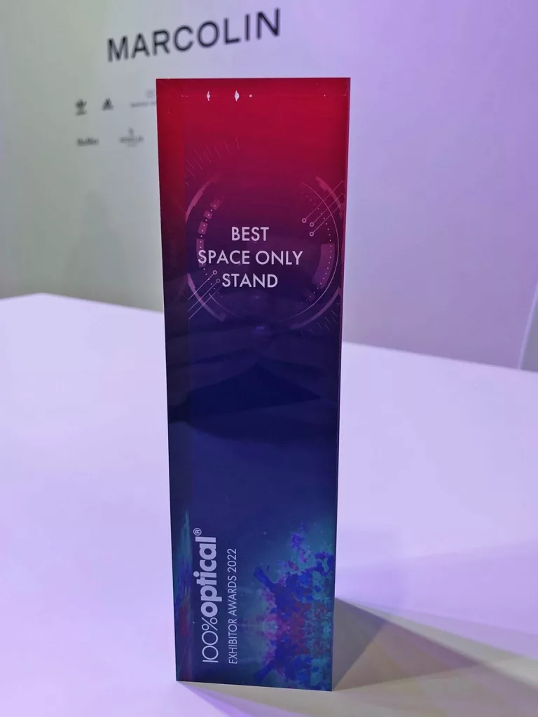 best space only stand award at 100% optical 2022