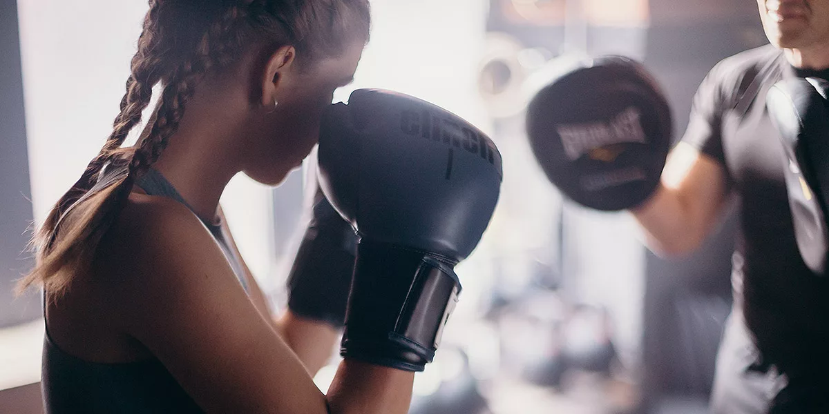 boxing girl