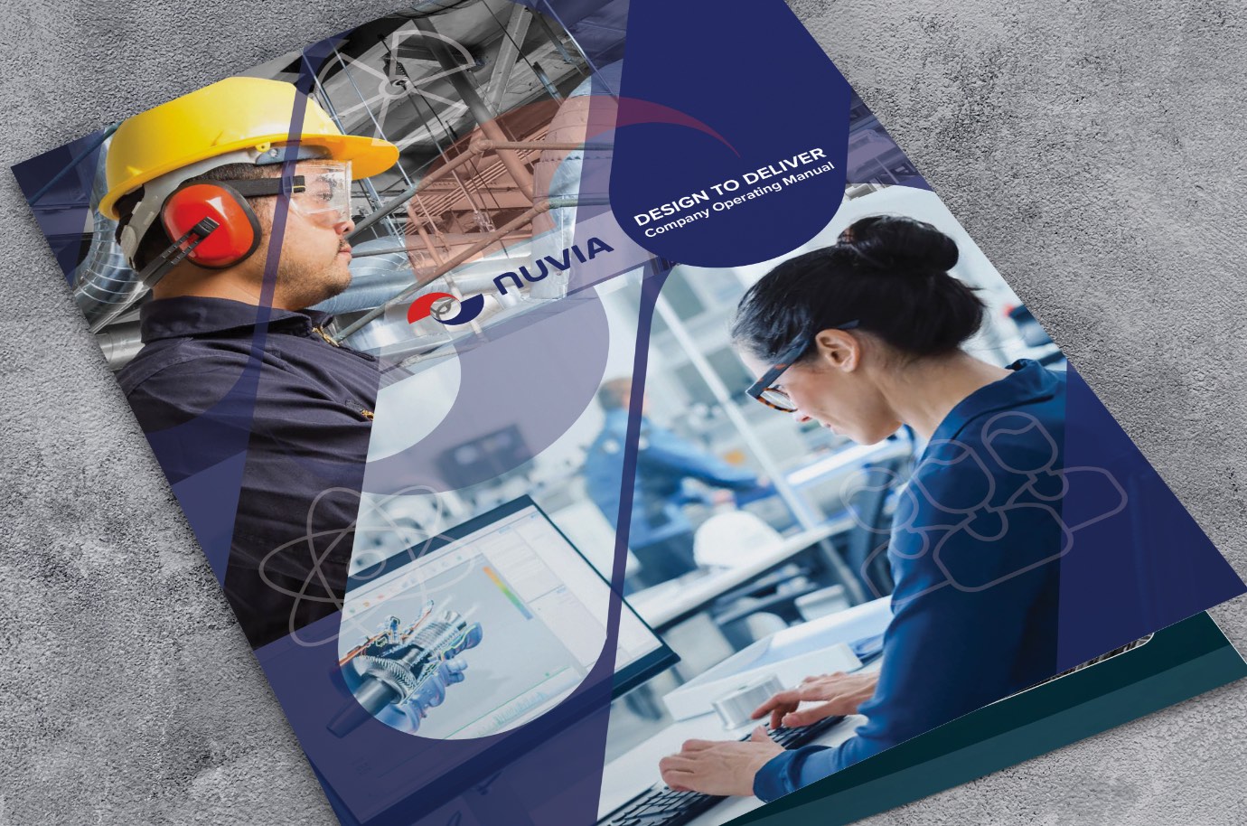nuvia printed brochure